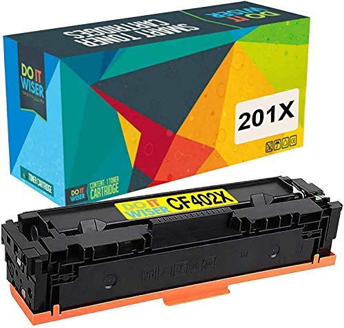 Do it wiser Cartuchos de Tóner 201A 201X Compatibles para HP CF400X CF400A Laserjet Pro MFP M277dw M277n M252dw M252n M274n (Multicolor, 4-Pack)