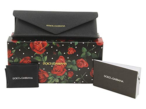 Dolce and Gabbana 0DG4370 Gafas, Print Rose Hearts, 56 para Mujer