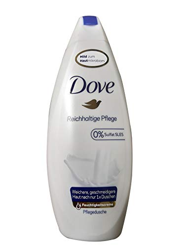 Dove Crema Ducha Reich haltige Cuidado, gel de ducha, 6 pack (6 x 250 ml)