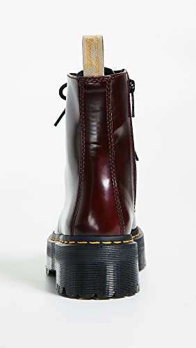 Dr. Martens 2976 botina vegano rojo cereza Cambridge Cepillo rojo burdeos 21802600, Dr. Martens Schuhe Damen:39