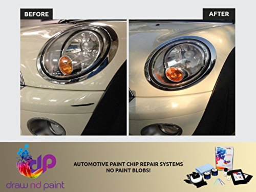 DrawndPaint for/Mitsubishi Sigma/Zurich White Pearl - W29 / Touch-UP Sistema DE Pintura Coincidencia EXACTA/Platinum Care