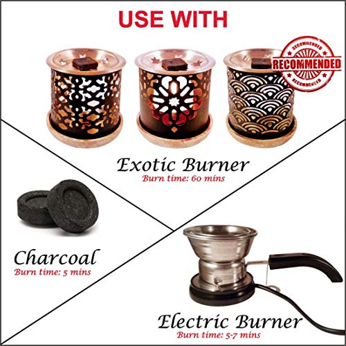 Dukhni Oud Bakhoor Pack of 3 Fragrances (Saher, Ushaaq & Raeed - 9 pcs Each)