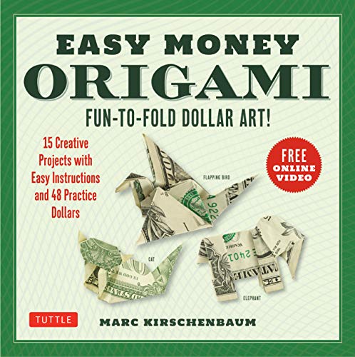 Easy Money Origami Kit: Online Video Demos: Fun-to-Fold Dollar Art!