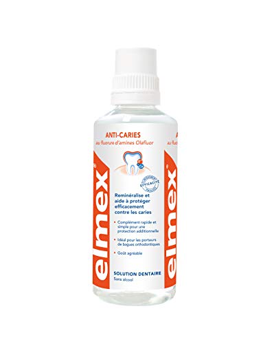 Elmex enjuague bucal anti caries 400ml - juego de 3