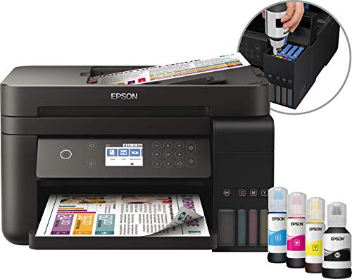 Epson EcoTank ET-3750, Impresora, USB, WIFI, A4, Negro