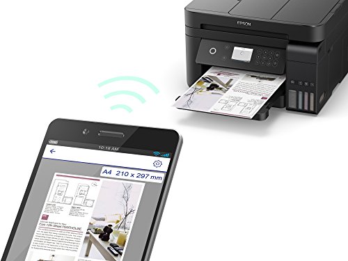 Epson EcoTank ET-3750, Impresora, USB, WIFI, A4, Negro