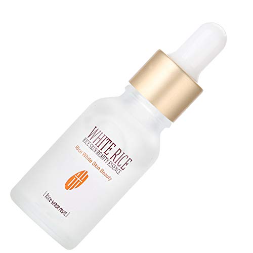 Esencia facial de suero, Cuidado de la piel con arroz blanco, Hidratación profunda, Piel hidratante, Nutre la cara, Corrección de manchas oscuras, Antienvejecimiento, Piel lisa reafirmante 15 ml