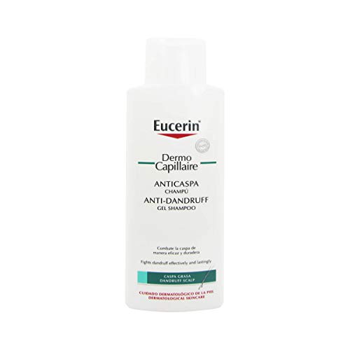 EUCERIN CHAMPU ANTICASPA DERMO CAPILLARE 250ML, Zapatillas Unisex adulto, Negro, Una talla