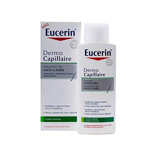 EUCERIN DERMOCAPILLAIRE CHAMPU ANTICASPA GRASA 250 ML