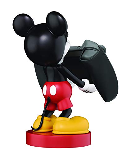 Exquisite Gaming - Cable guy Mickey Mouse, soporte de sujeción o carga para mando de consola y/o smartphone (PS4)