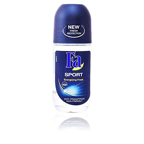 Fa - Desodorante Roll-On Sport - Anti Transpirable y fiable contra el olor corporal - 3 uds de 50ml