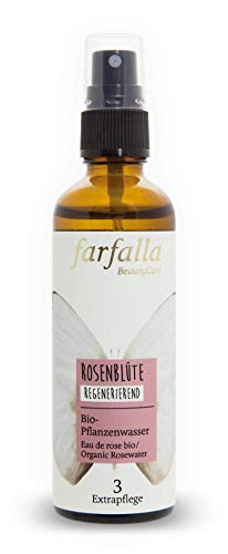 Farfalla - Agua de rosas (100% natural, 75 ml)