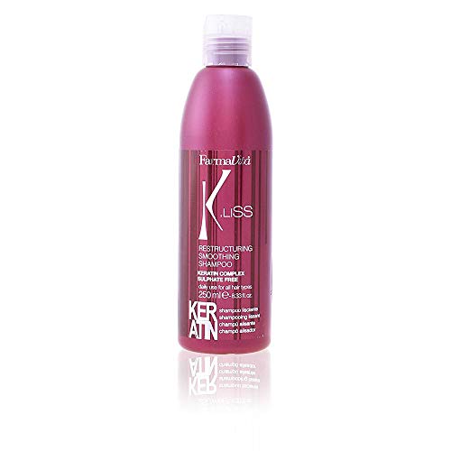 FarmaVita K.Liss Restructuring Smoothing Shampoo Champú, 250 ml