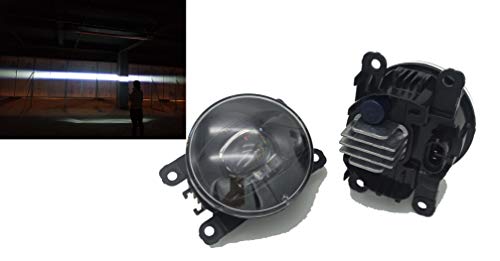 Faro Antiniebla LáMpara Luz led de nueva mejorada para For.d Focus Escort Mondio Edge Ecosport Explorer Raptor C-MAX FIESTA FUSION GRAND TOURNEO 2001-2010 2011 2012 2013 14 2015 2016 2017