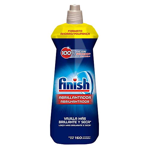 Finish Triplo Abrillantador Lavavajillas - Pack de 3 unidades x 800 ml - 480 lavados