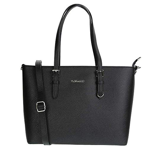 FLORA AND CO - Bolso de tela para mujer Negro negro