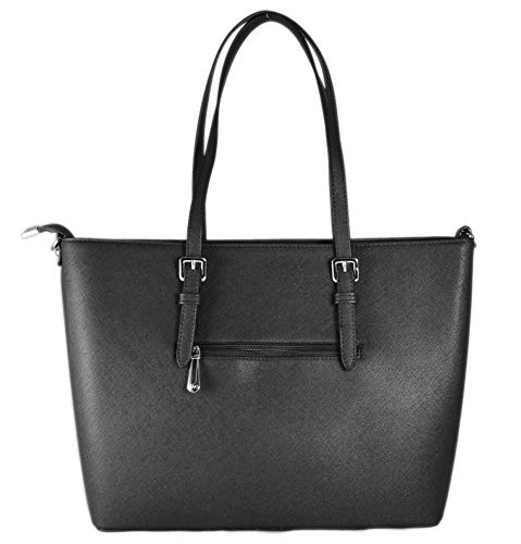 FLORA AND CO - Bolso de tela para mujer Negro negro