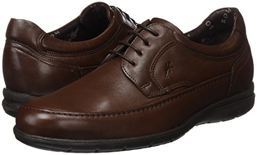 Fluchos Luca, Zapatos de Cordones Derby para Hombre, Marrón (Castaño 000), 41 EU