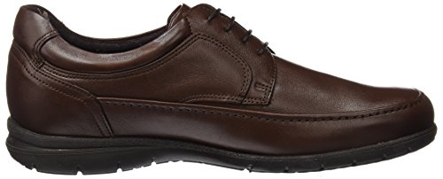 Fluchos Luca, Zapatos de Cordones Derby para Hombre, Marrón (Castaño 000), 41 EU