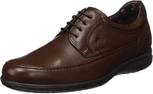 Fluchos Luca, Zapatos de Cordones Derby para Hombre, Marrón (Castaño 000), 41 EU