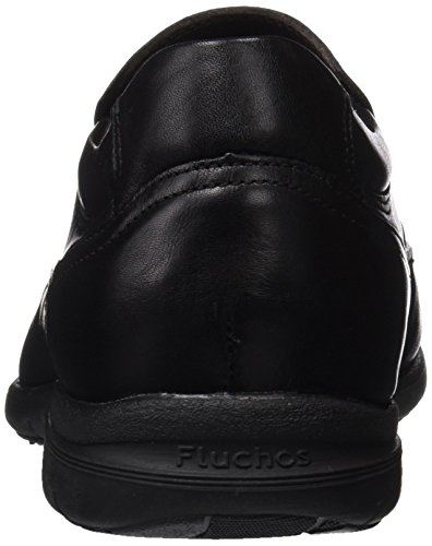 Fluchos- retail ES Spain 8499, Zapatos sin Cordones Hombre, Negro (Black), 43 EU