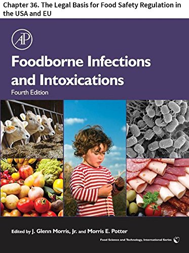 Foodborne Infections and Intoxications: Chapter 36. The Legal Basis for Food Safety Regulation in the USA and EU (Food Science and Technology) (English Edition)