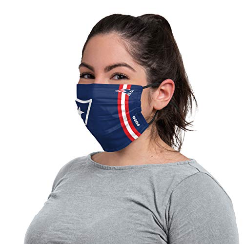 Forever Collectibles UK New England Patriots In Field - Funda para cara con logo lateral