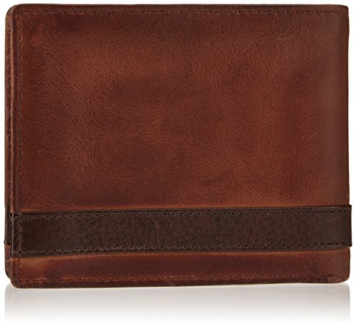 Fossil - Quinn, Carteras Hombre, Braun (Brown), 2.5x9.5x11.4 cm (B x H T)