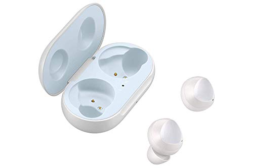 Funda de Silicona Samsung Galaxy Buds White + Shock Resistant para Galaxy Buds [Cubierta Protectora de Cuerpo Entero]