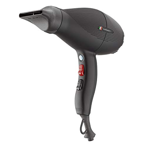 Gamma Piu Ion Ceramic S - Secador de pelo, color negro