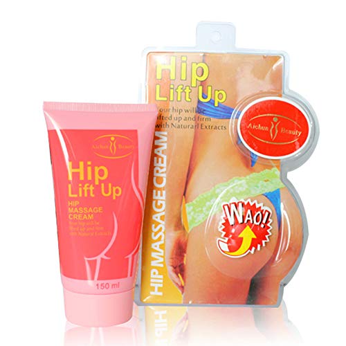 GARDENYEAR Hip Lift Up Butt Enlargement Crema de eliminación de celulitis para mejorar el trasero, aceite esencial para mujeres Big Butt reafirmante y crema de levantamiento (150 ml)