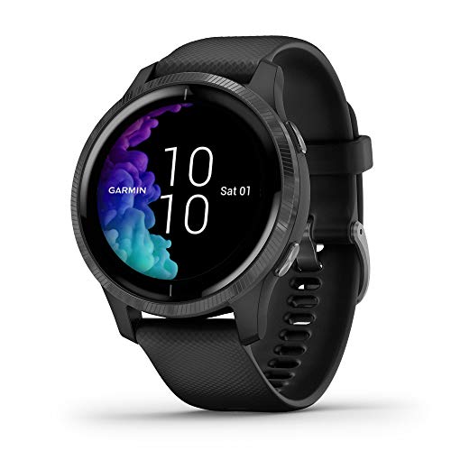 Garmin Venu Reloj Inteligente GPS, Adultos Unisex, Negro, Medium