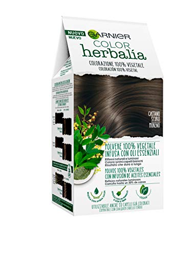 Garnier Herbalia Coloración 100% Vegetal - Moreno, disponible en 6 tonos