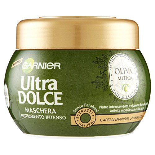 GARNIER Ultradolce Máscara Mítico Frasco De Oliva 300 Ml. Acondicionadores Para El Cabello