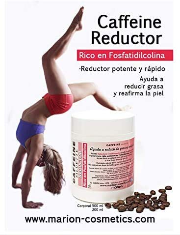 Gel Anticelulítico Reductor Caffeine xxl - 500ml . Reafirmante con Alto Contenido en Cafeína, Alga Laminaria (Fosfatidilcolina), Vitamina A y E. OFERTA FINAL AGOSTO