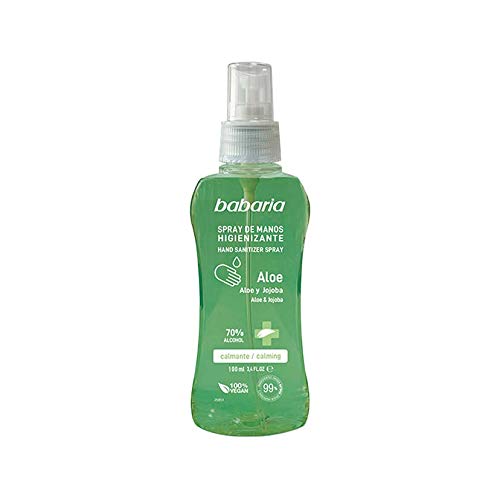 Gel De Manos Higienizante 70% Alcohol Aloe 100ml spray