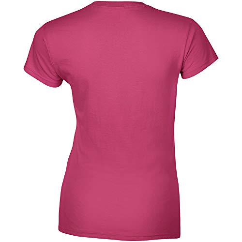 Gildan- Camiseta de manga corta para mujer (2XL/Verde kiwi)