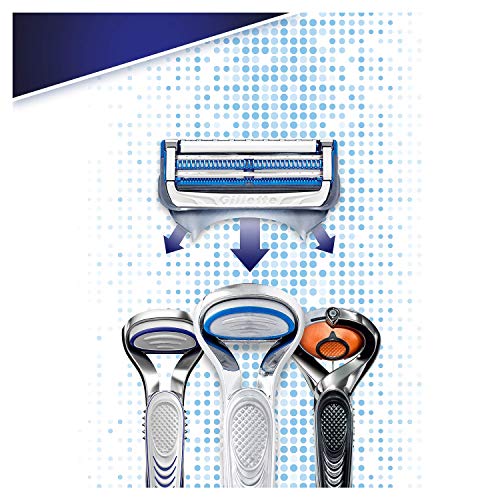 Gillette SkinGuard Sensitive - Paquete de piel sensible para hombres con 14 cuchillas de repuesto