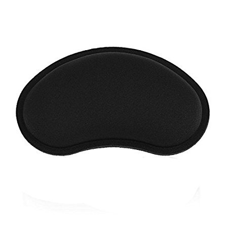 GIM Ergonómico Gel Reposamuñecas para Teclado y Ratón Alfombrilla Cojín de Muñeca para Gaming Oficina Ordenador Portátil Trabajo Juegos, Negro