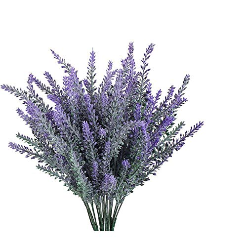 GKONGU 4 Paquetes para la decoración del hogar Lavanda Artificial