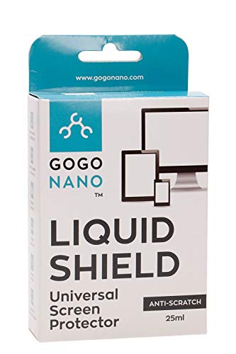 GoGoNano Anti-Scratch Universal Screen Protector For All Apple iPhone 7, 6/6s/6, Samsung Galaxy 8/7/7 Edge, iPad 1/2/3, HTC, LG, 9H Liquid Glass Bubble-Free Invisible Protection