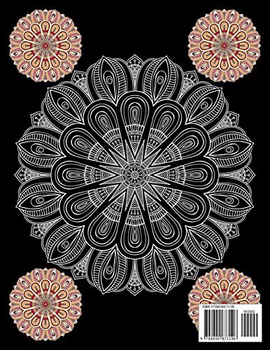 Great Big Book Of Mandalas To Color: Adult Coloring Book 55 Beautiful Mandalas for Stress Relief and Relaxation .... Adult Coloring Book Mandalas ... Management Unique Different Mandalas flower