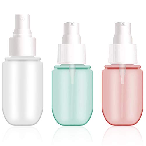 Gresunny 6 Piezas atomizador Spray Botellas de Spray vacias Bote Spray Botella pulverizador de Viaje Recargables portátil para Alcohol Perfume cosméticos 40 ml 60 ml