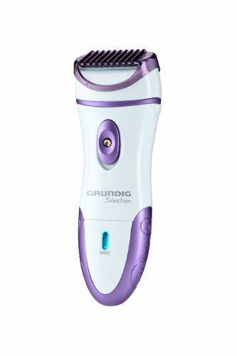 Grundig LS 7140 maquinilla de afeitar para mujer 1 cabezal(es) Lila, Blanco - Depiladora femenina (AC, Battery, 50/60 Hz, 8 h, 100-240 V, 45 min, Lila, Blanco)