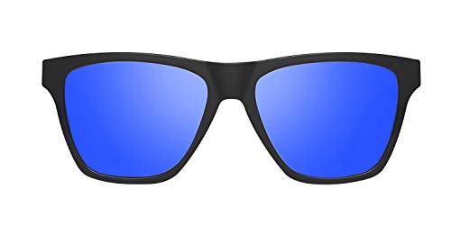 HAWKERS · ONE LS · Rubber Black · Sky · Gafas de sol para hombre y mujer