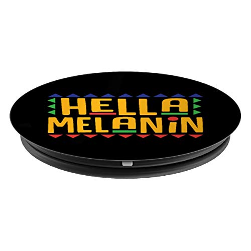 Hella Melanin Mad Dope Soul Black Girl Magic Christmas Gift PopSockets Agarre y Soporte para Teléfonos y Tabletas