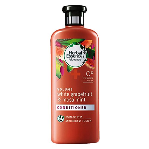 Herbal Essences bio de Renew Volume White Pomelo & Mosa Mint Champú & Cuidado Acondicionador 2 x 400 ml – con Pomelo & Mosa Menta