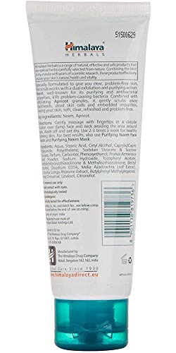 Himalaya Herbals Exfoliante Purificante de Nim, 75 ml