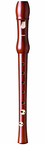 Hohner 9550 - Flauta dulce (en do, soprano, de madera de peral), color rojo