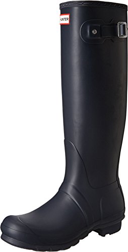 Hunter Original Tall Classic, Botas de Agua para Unisex Adulto, Azul (Navy RMA), 37 EU